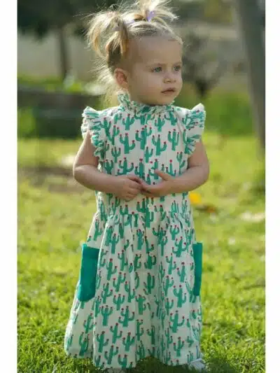 Παιδικό Φόρεμα Κάκτοι