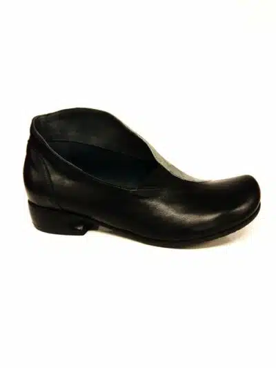 Γυναικεία Vintage δερμάτινα παπούτσια με χαμηλό τακούνι