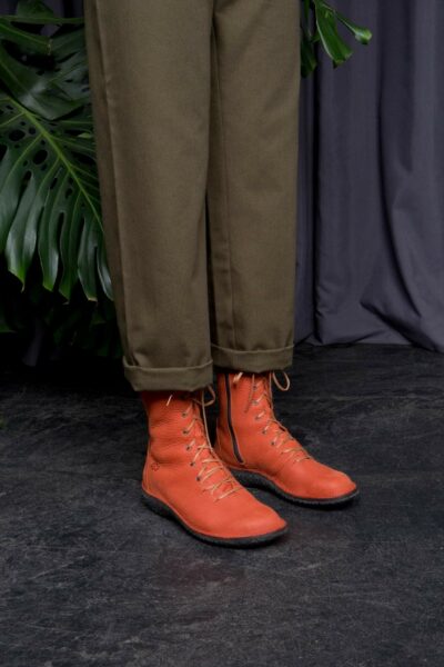 Loints of Holland δερμάτινες ανατομικές μπότες Πορτοκαλί
