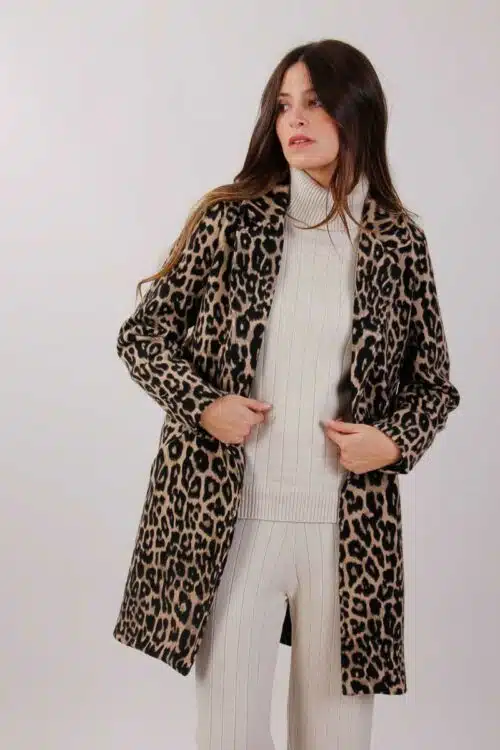 Παλτό Leopard Print