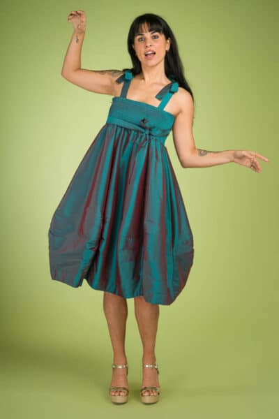 Φόρεμα-Φούστα Μπαλούν, Πράσινο